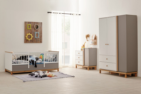 Ekin Gray Bebek Odası Ekin Gray Bebek Odası